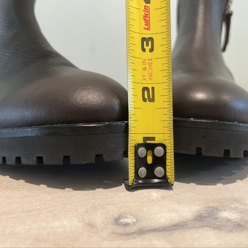 Ilsa Jacobsen Brown Leather‎ Chelsea Zip Ankle Up Boot Size 7.5US/38EU/5UK.… - Picture 15 of 16